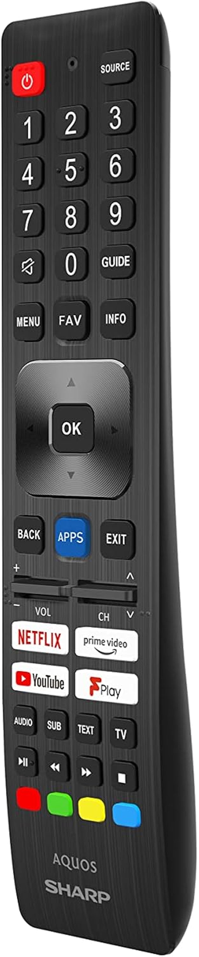 Televizor inteligent SHARP 32FE2E HD Ready, 81 cm (32 inci), 3 porturi HDMI, 2 porturi USB, Dolby Audio, Active Motion 200