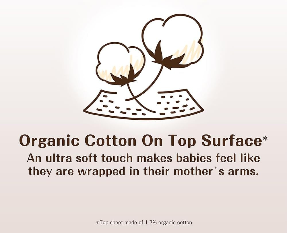 Scutece japoneze Natural NB (0-5 kg) // Scutece japoneze Natural NB (0-5 kg)