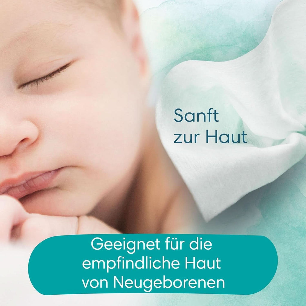 Pampers Harmonie New Baby Feuchttücher 24 Packungen Mit Jeweils 46 Feuchttüchern - 1104 Feuchttücher, Die Helfen, Den Natürlichen Ph-Wert Der Haut Wiederherzustellen Naty Shop