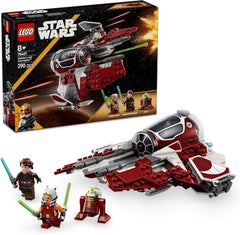 LEGO Star Wars 75401 Interceptorul Jedi al lui Ahsoka, Starfighter pentru fanii Războiului Clonelor, Ahsoka Tano & Anakin Skywalker Minifigures, cu săbii laser și R7-A7, pentru băieți și fete de la 8 ani în sus Seturi de constructie Besuche den LEGO-Store Titlu implicit