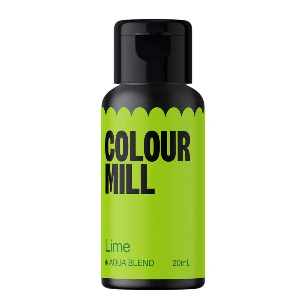 Colorant alimentar pe bază de apă Colour Mill Aqua Blend Burgundy - Foarte intens, concentrat, vegan - 20 ml