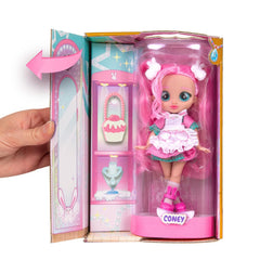 BFF BY CRY BABIES Coney - Modepuppe zum Sammeln, mit Langen Haaren, Stoffkleidung und 9 Zubehörteilen - Geschenk Spielzeug für Mädchen und Jungen +3 Jahre