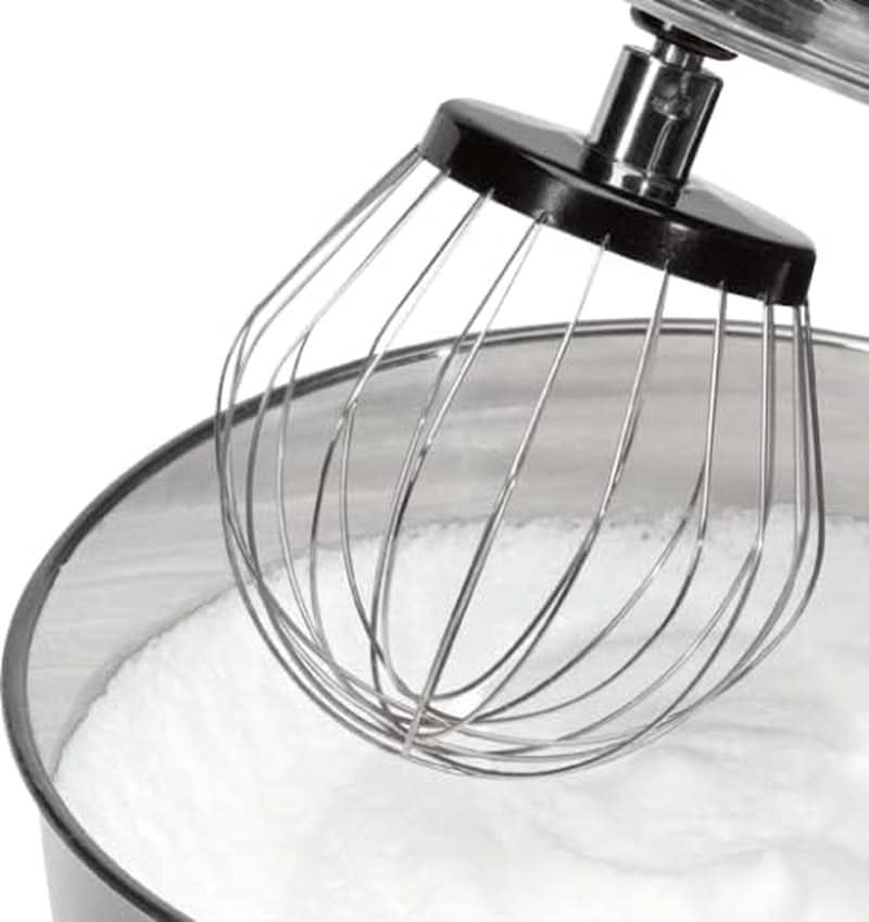 Bomann KM 398 CB Küchenmaschine, 8 Geschwindigkeitsstufen (0/1/2/3/4/5/6 + Puls), 6,3 Liter Edelstahlschüssel Für Max. 3–3,5 Kg Teigzubereitung, 1200 Watt, Rot Mama si Copilul Naty Shop