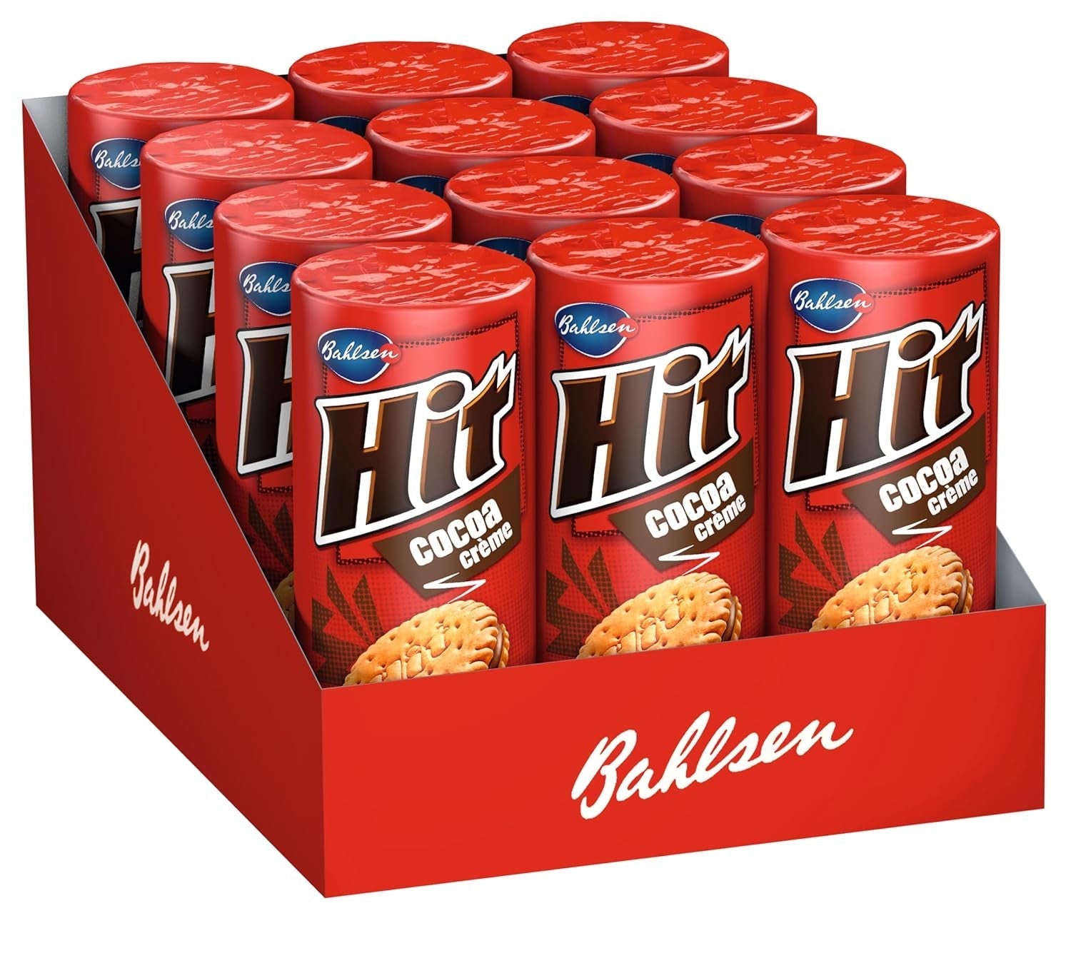 Bahlsen Hit Cacoa Creme, 134 g (pachet de 12)