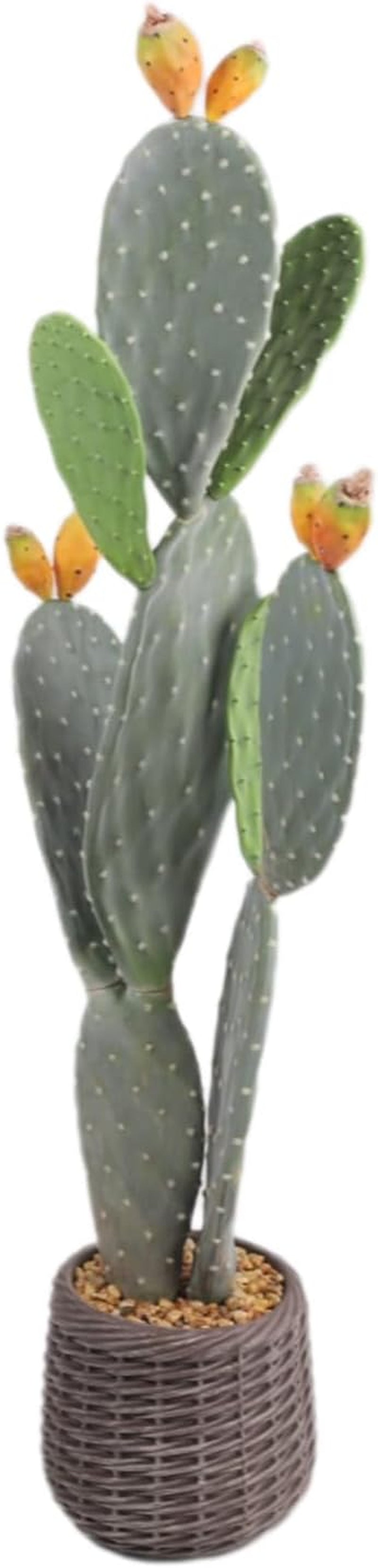 Künstlicher Kaktus, 91Cm Kunstpflanze Kaktuspflanzen Groß, Euphorbia Acrurensis Sehr Pflegeleicht, Kunstpflanze Im Topf Pflanzen Dekoration Für Zuhause Garten Büro Dekoration Einweihungsgeschenke - B