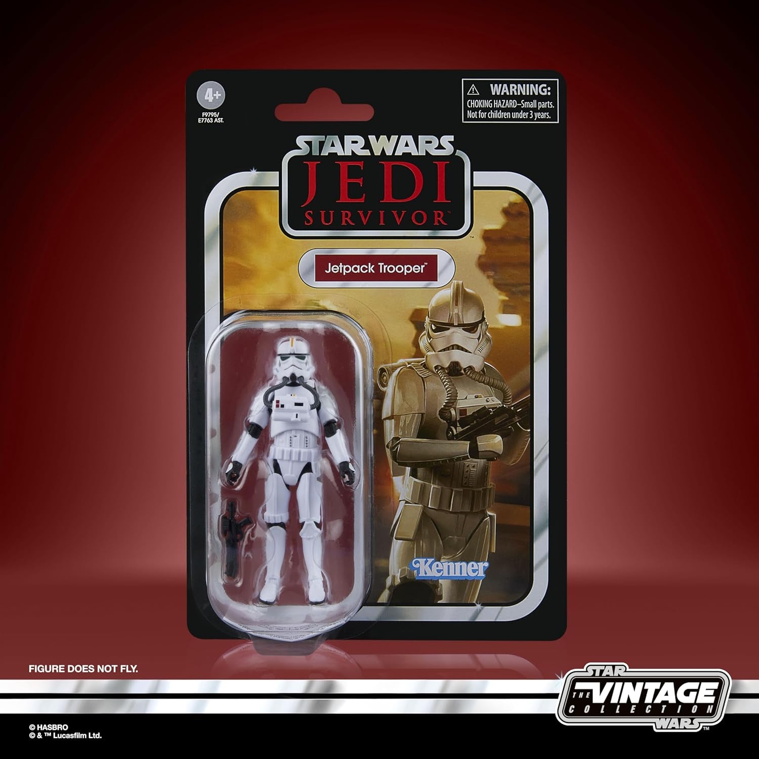 Star Wars Colecția Vintage Jetpack Trooper, Star Wars Jedi: Survivor Figura de acțiune (scară de 9,5 cm) Action figures Naty Shop