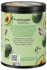 Ostmann Gewürze - Let's Do Avocado | Gewürzsalz für Avocado, Guacamole oder Bowls | Crunchy Topping mit Gewürzen, Kräutern und schwarzem Sesam | 70 g in recyclebarer Metalldose