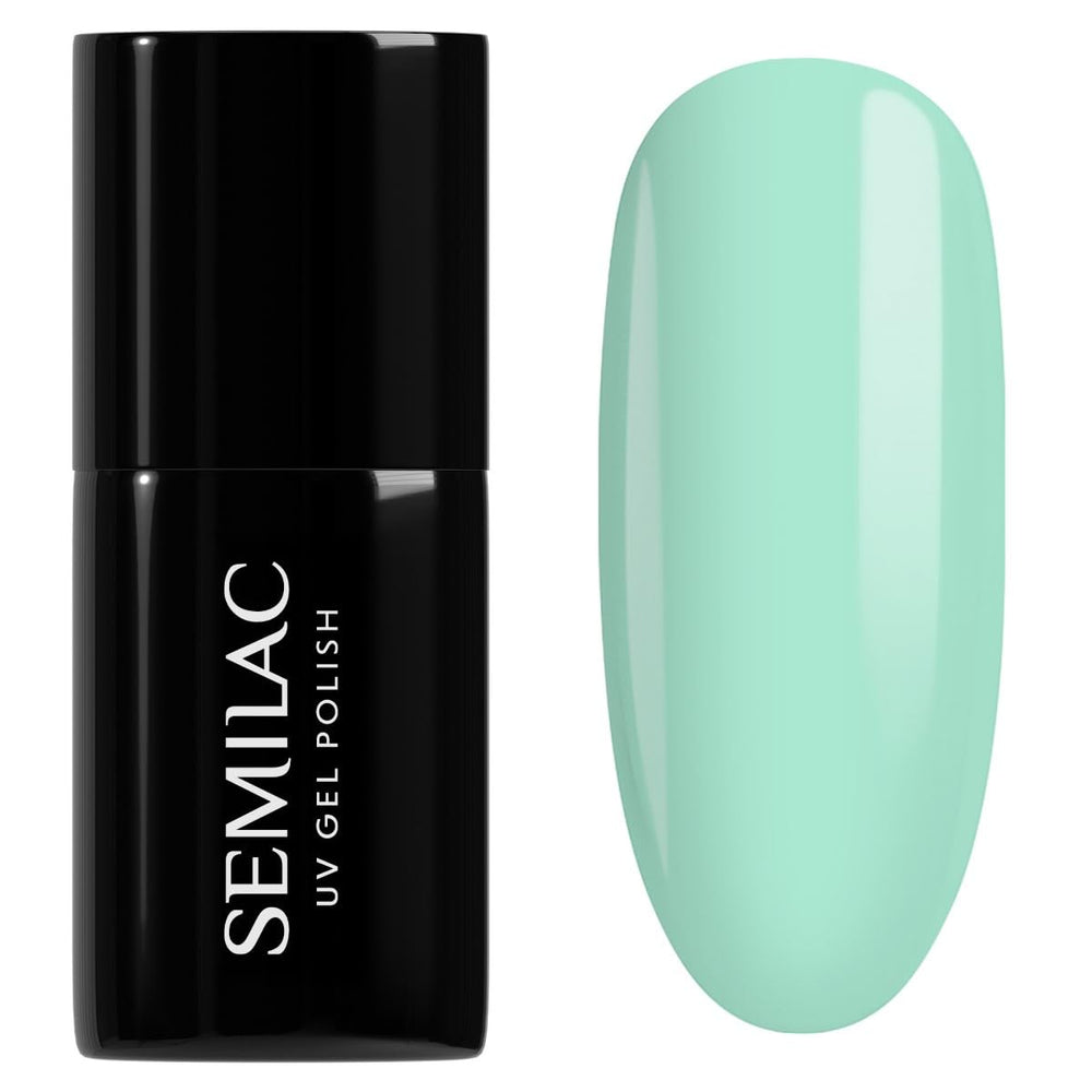 Oja Semilac Extend UV 5 în 1 808 Pastel Mint 7ml