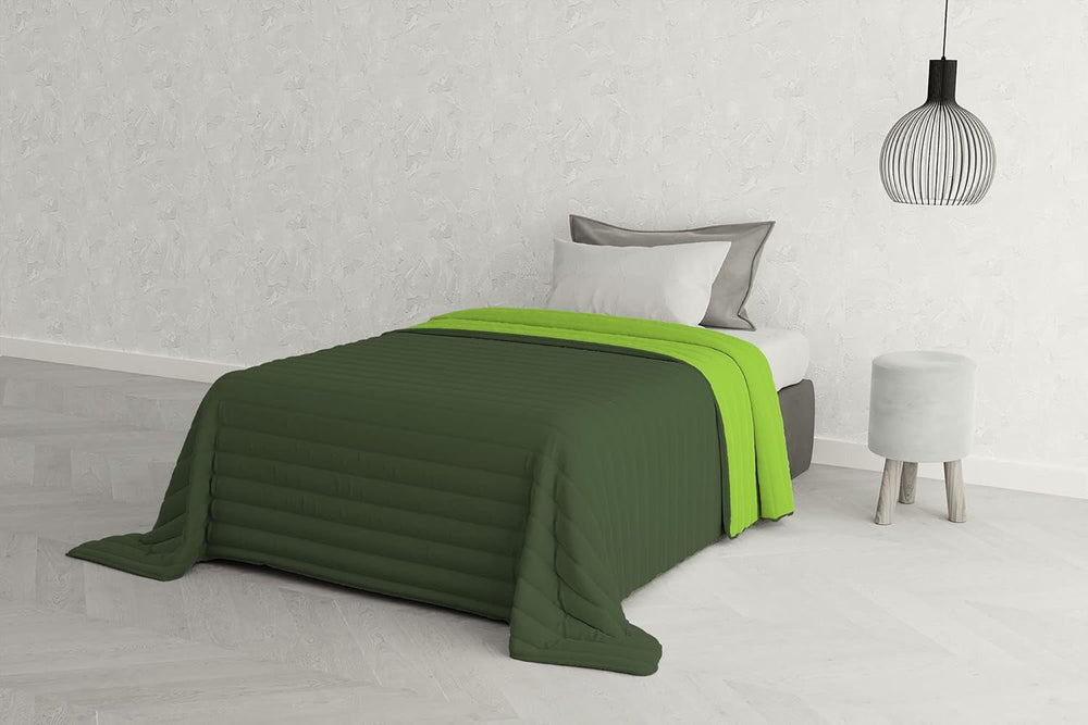 Lenjerie de pat italiană Estivo pat simplu, lenjerie, Aqua, 170 X 270 Cm Plapumi si pilote Naty Shop Salutări 170 X 270 Cm