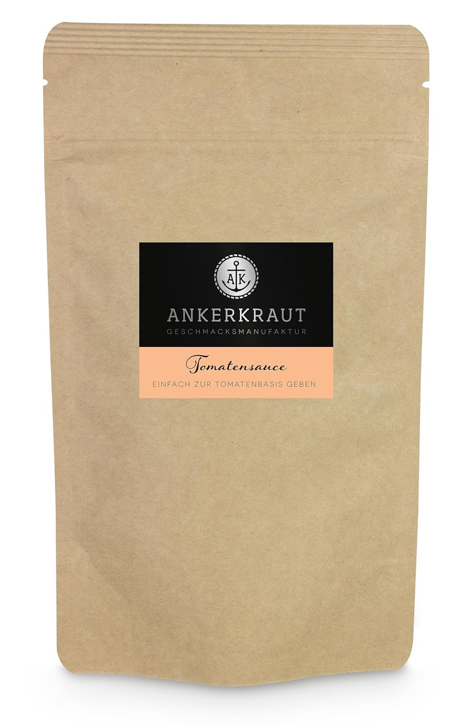 Ankerkraut Tomatensaucen, für Pasta, Spaghetti, Tortellini und Klassiker aus Italien, Lecker zu Hause kochen, Mischung würzender Zutaten für Tomatenmark, 100 g im Korkenglas