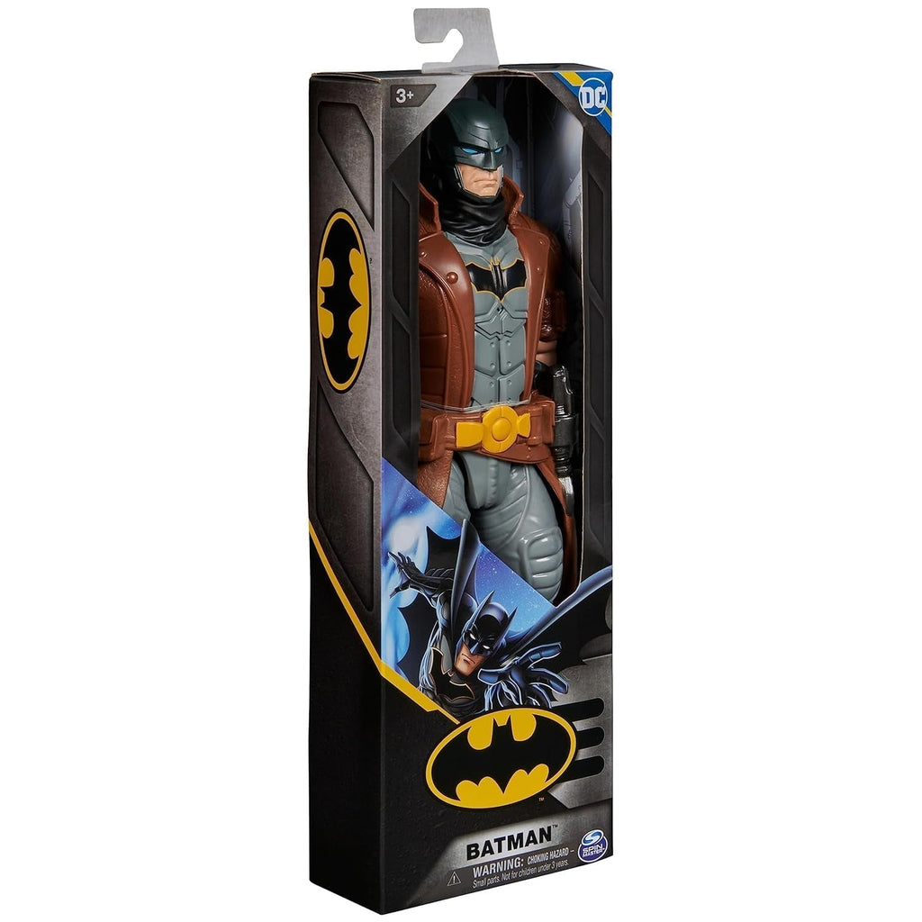 DC Comics, Batman Action Figure, 30 cm înălțime, complet mobil pentru aventuri captivante și cascadorii pline de acțiune, jucărie pentru copii de la 3 ani în sus Action figures Naty Shop