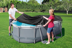 Prelată Bestway din PVC 305 x 184 cm, neagră, ovală