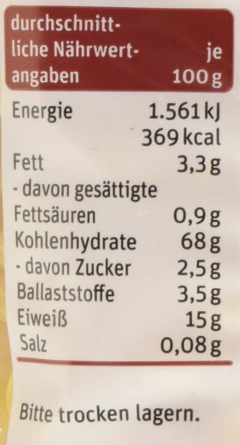 tegut... Tăiței cu ou, tirbușon, 1 x 500 g