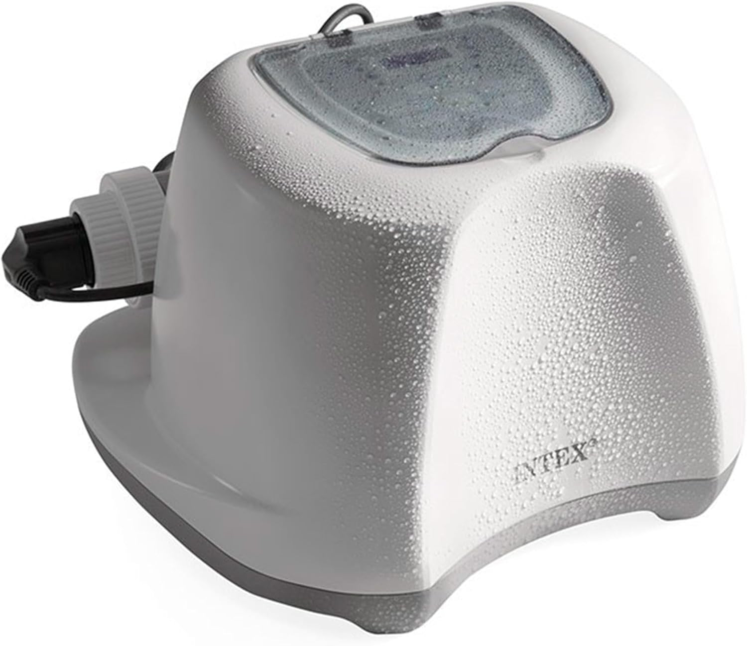 Intex 26668 – Sistem de filtrare cu apă sărată Krystal Clear, pentru pompă de filtrare 2650-12112 L/h, pentru piscine mici de până la 26500 L, plastic, alb