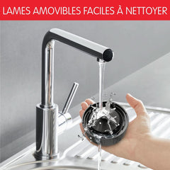 Blender Pulseo LM17GD, 400 W, 4 lame, 700 Ml, Recipient portabil 600 Ml Bucatarie Naty Shop