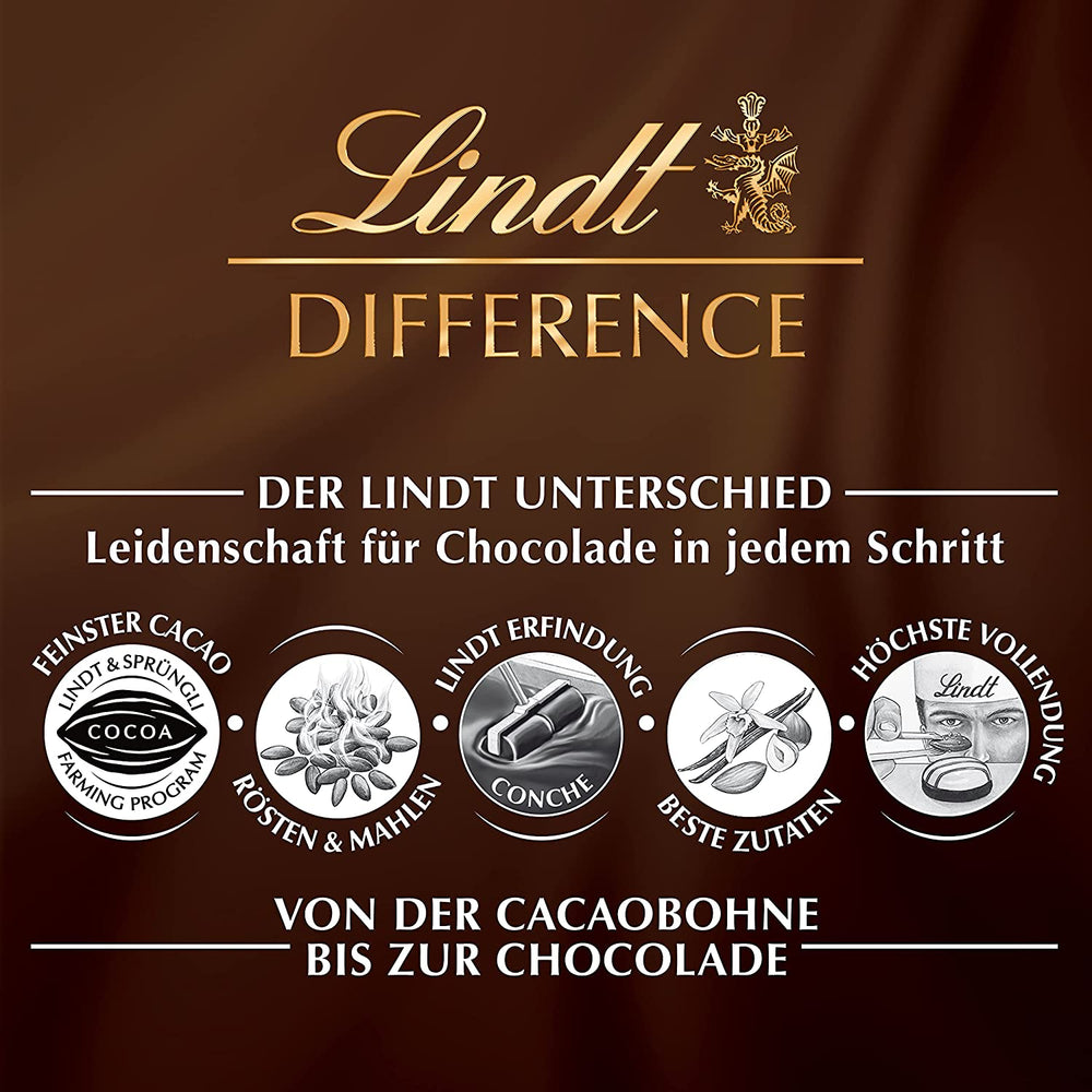 Ciocolată neagră fără zahăr adăugat | Tabletă 100g | Cea mai fină cu 55% cacao, fără gluten | Tabletă de ciocolată | Set cadou de ciocolată (pachet de 4)