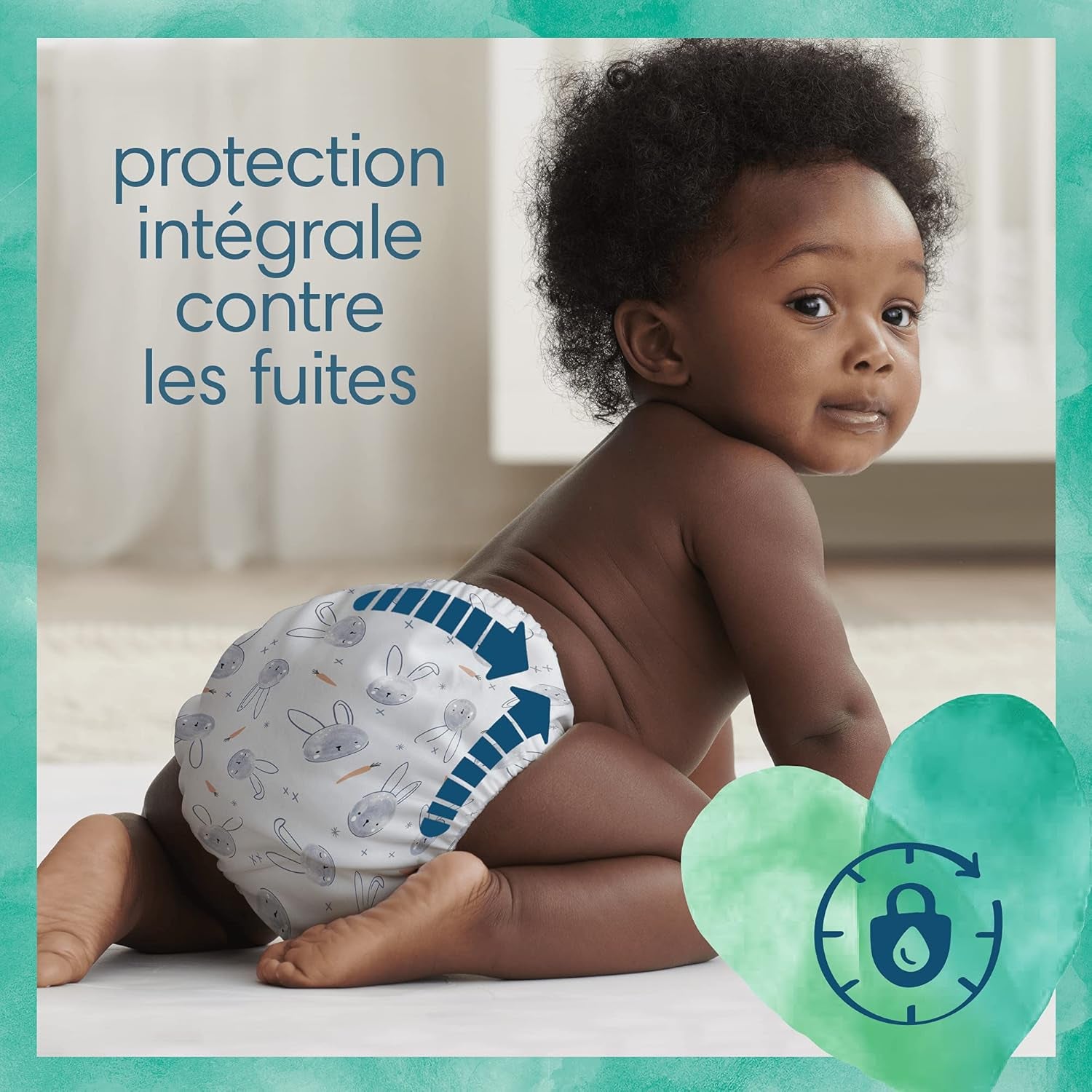 Pampers - Pachet de început Harmony Hybrid, 3 scutece lavabile + 25 straturi superioare de unică folosință - 1 pachet