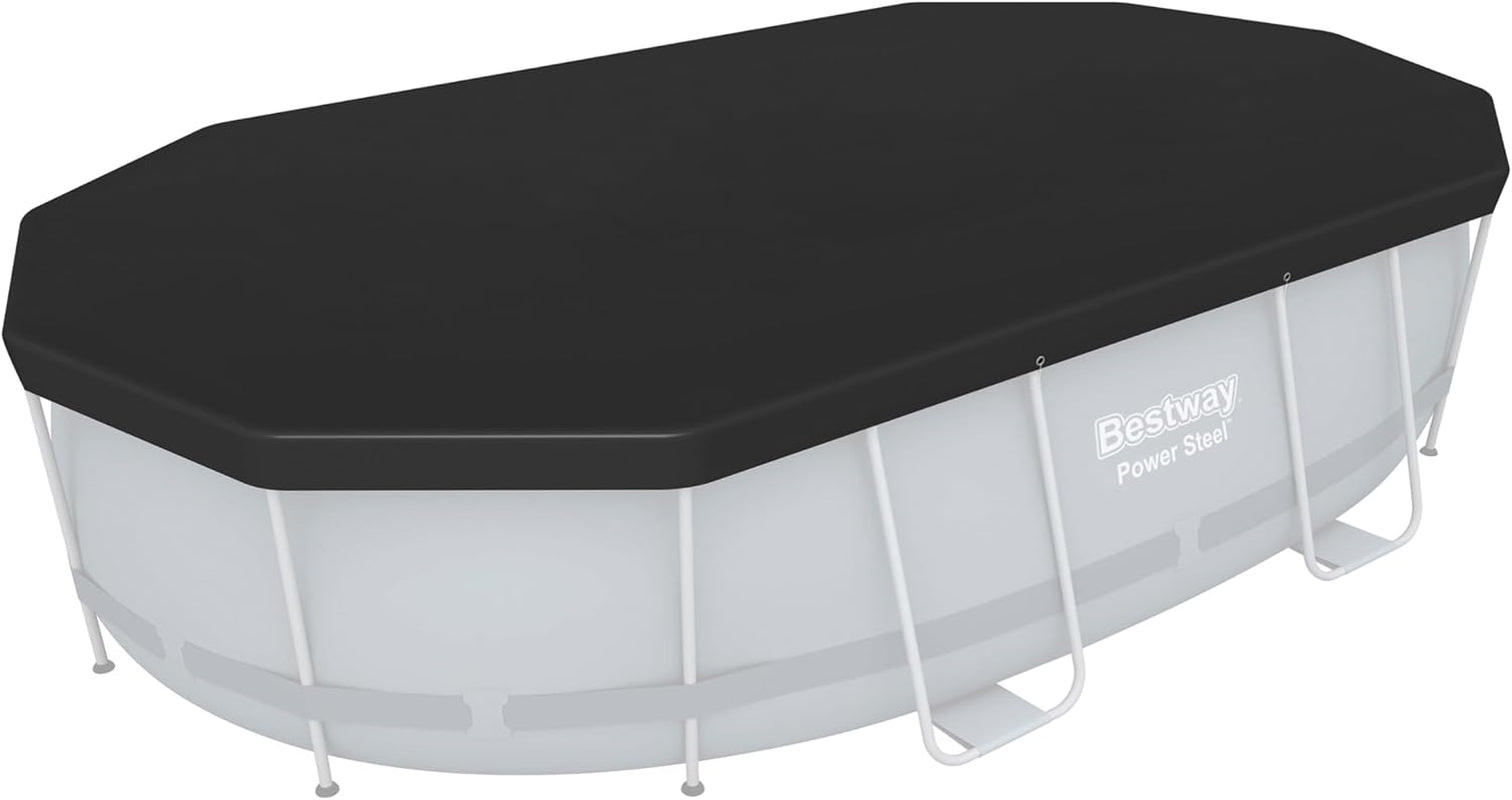 Prelată Bestway din PVC 427 x 250 cm, neagră, ovală