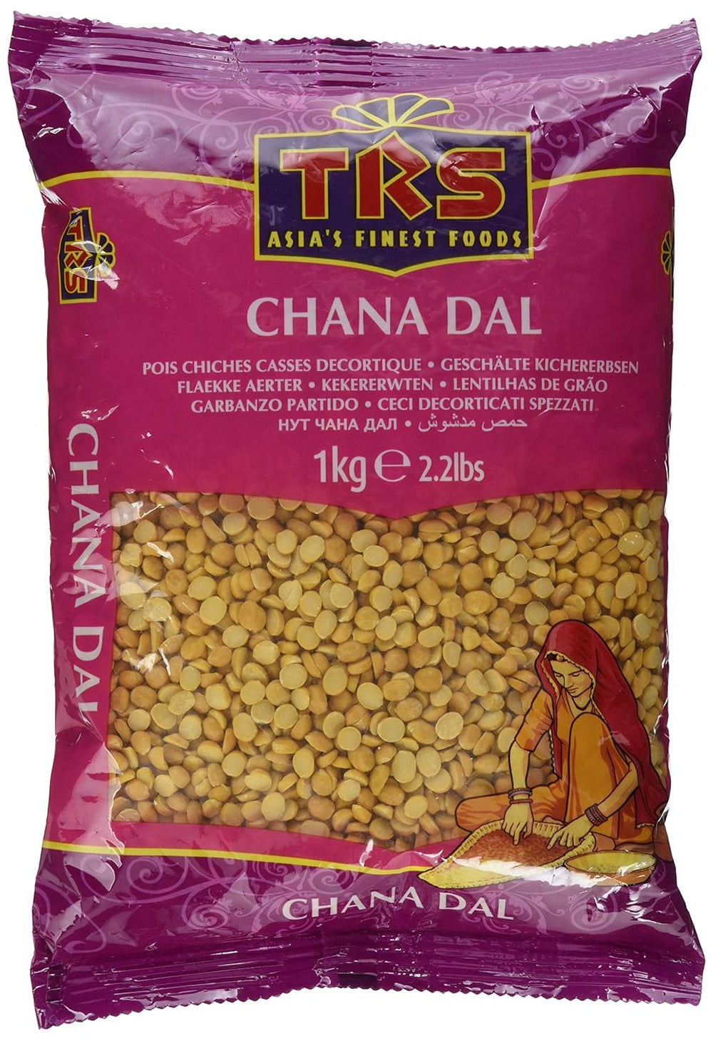 TRS - Năut (Chana Dal) - (1 x 1 kg)