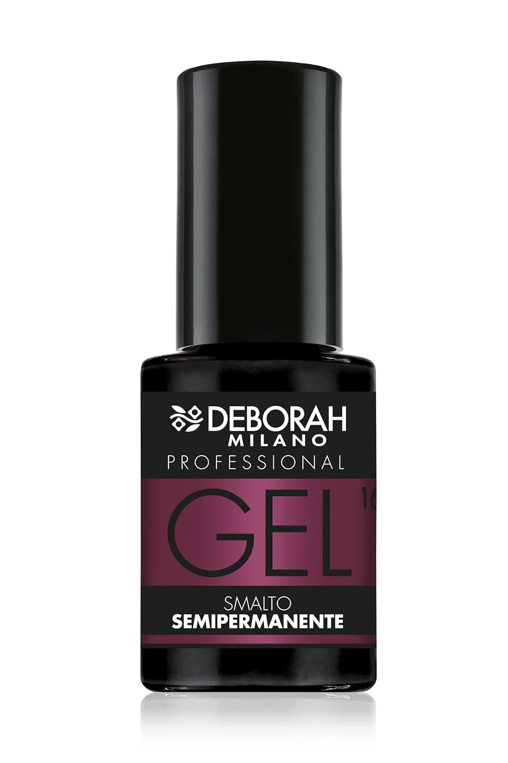 Oja semipermanentă Milano Professional, nr. 21 Burgundy, efect de volumizare, de lungă durată, pentru unghii intense și lucioase, 4,5 ml