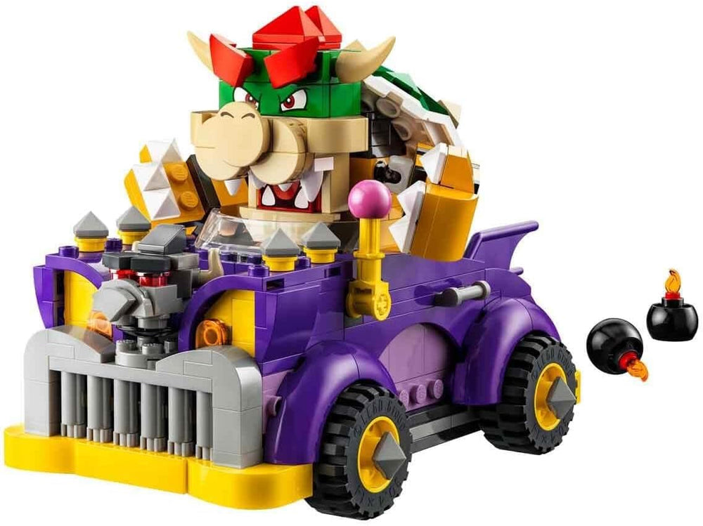 LEGO Super Mario Bowser's Monster Cart - Set de expansiune, jucărie pentru mașină cu figura Bowser pentru băieți și fete, set cu un singur personaj, cadou de gamer pentru copii de la 8 ani 71431 Seturi de constructie Besuche den LEGO-Store