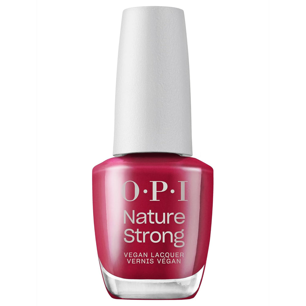 OPI Nature Strong Red and Orange Shades – ojă de lungă durată cu o formulă vegană, inovatoare, care conține ingrediente naturale – pentru unghii strălucitoare