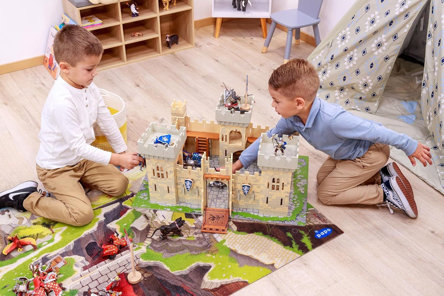 Papo - 36025 - Golem de gheață - Medieval & Fantasy - Pentru copii - Potrivit pentru băieți și fete - De la 3 ani Action figures Naty Shop