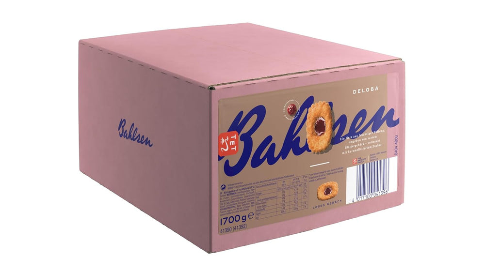 Bahlsen Sweet Trio - Prezentare de tejghea - Amestec cu clasicele Deloba, Chocolate, Hit și Chokini (1 x 988 g)