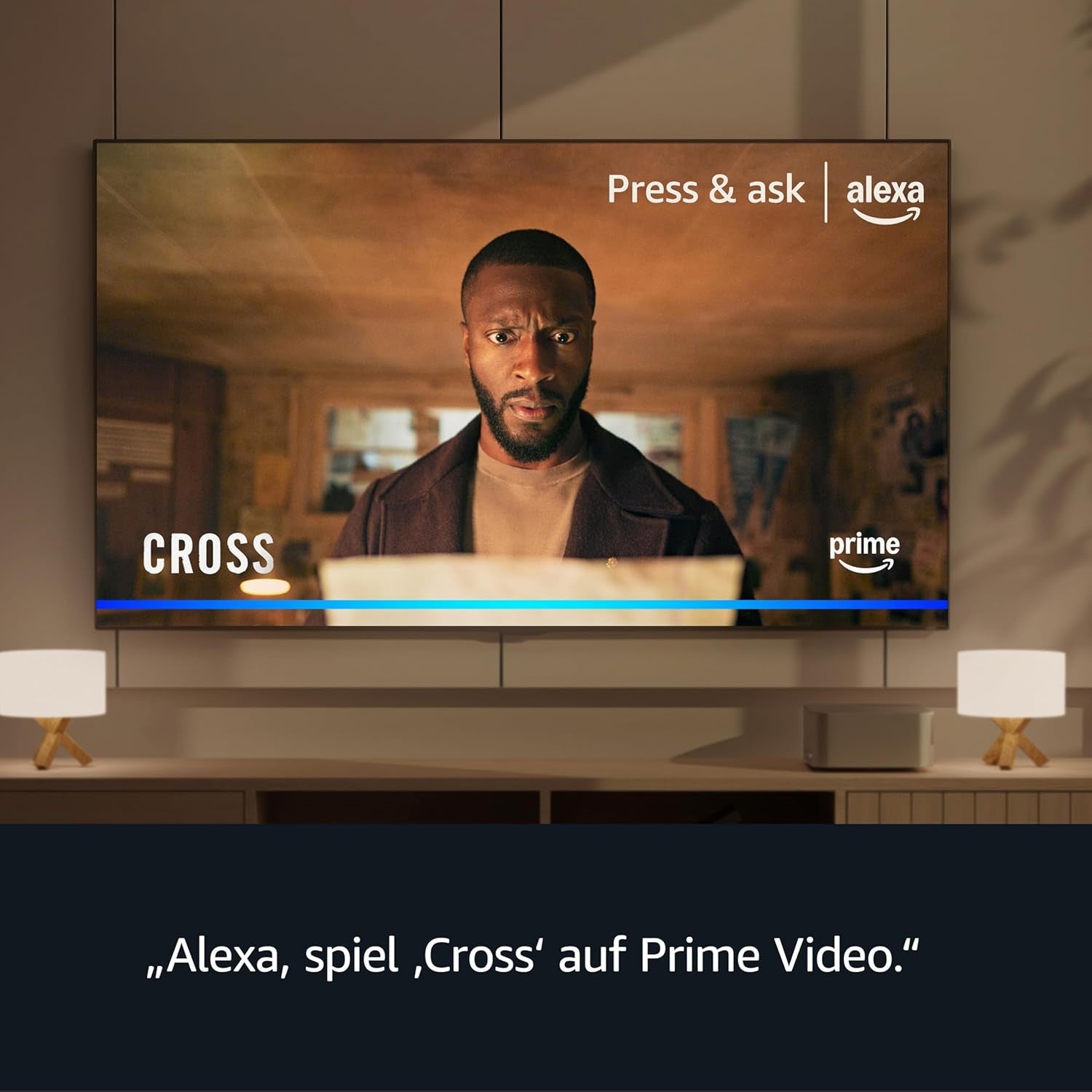 JVC Fire TV de 40 de inci, Smart TV Full HD, HDR, cu control vocal Alexa și tuner triplu, televizor LED LT-40VRF3555 (2026)