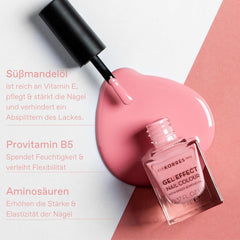 Vopsea de unghii Korres Sweet Almond - 53, roșu regal