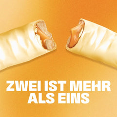 Batoane Twix de ciocolată albă; caramel, biscuiți, ciocolată albă; pachet multiplu de ciocolată; 5 batoane (5 x 46 g)