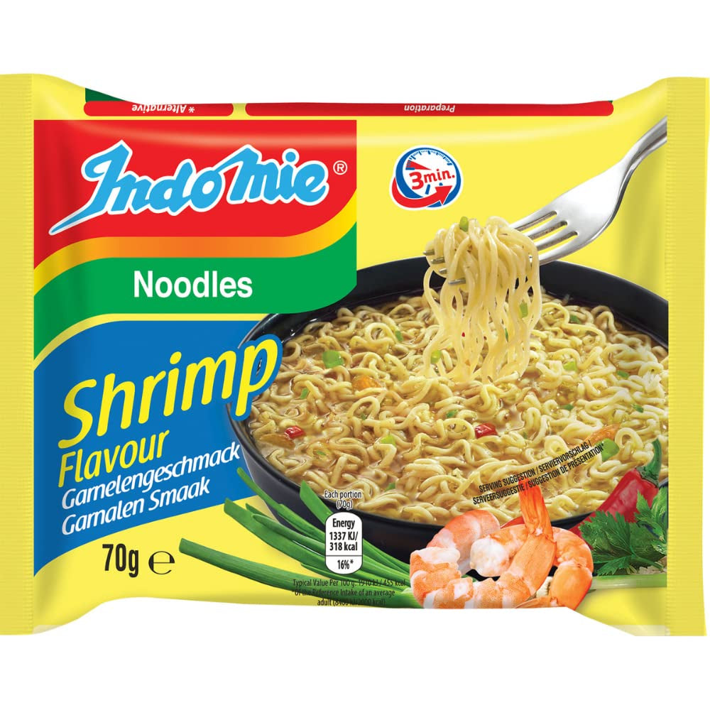 INDOMIE - Tăiței instant Mi Goreng - Pachet multiplu (40 x 80 g)