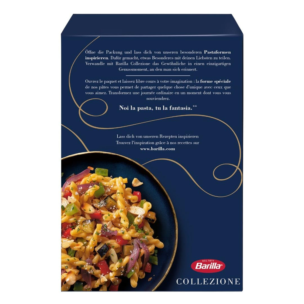 Paste Barilla Collezione Fusilli Bucati Corti, (1 x 500 g)