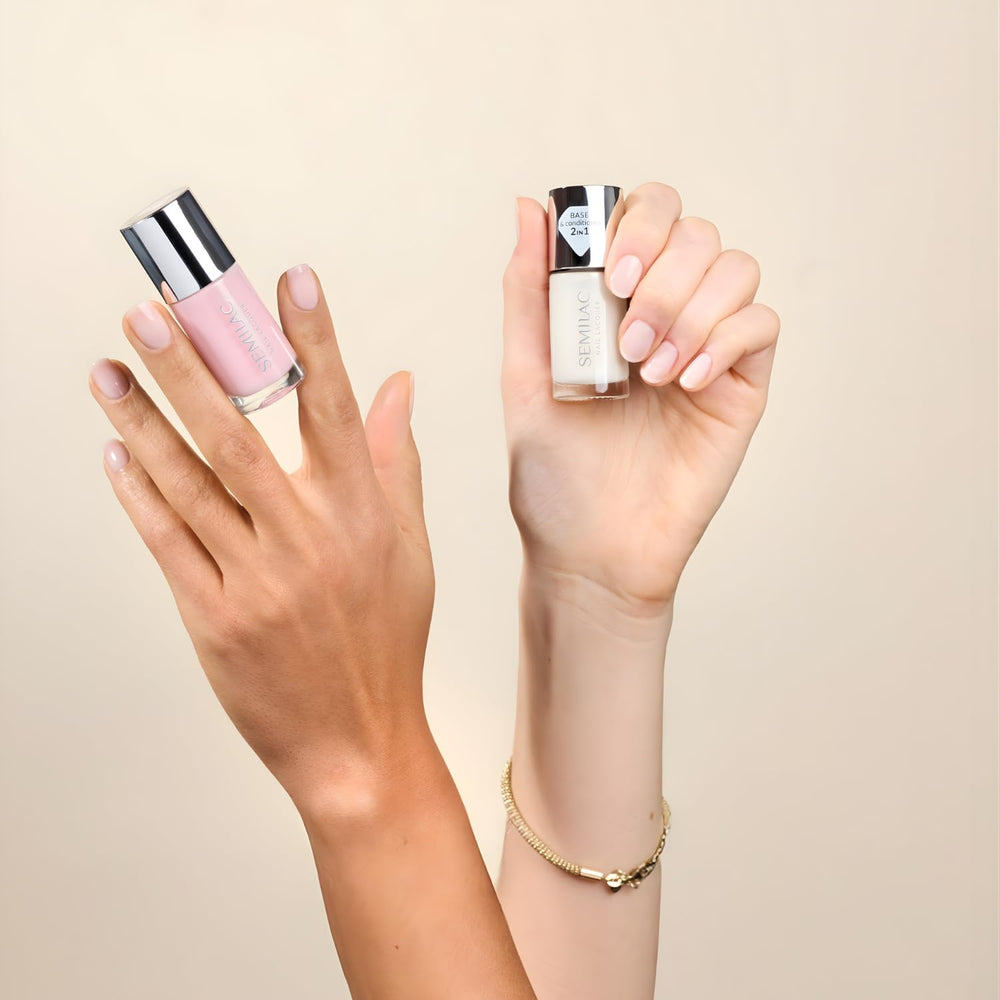 Bază de netezire Semilac 9 ml – Bază de netezire pentru ojă clasică, echilibrantă, întăritoare și autonivelante