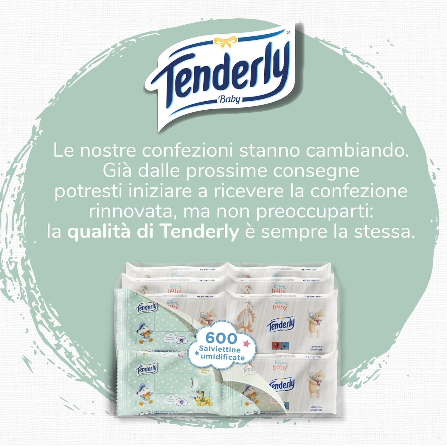 Șervețele umede Disney Baby Wipes, șervețele moi, ideale pentru curățarea zilnică a bebelușului, cu personaje Disney, pachete de 12, fabricate în Italia, testate dermatologic