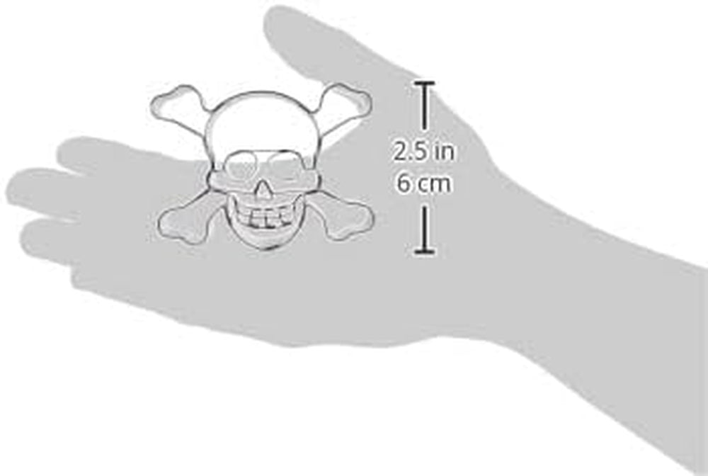 Städter craniu 9 cm oțel inoxidabil, argintiu