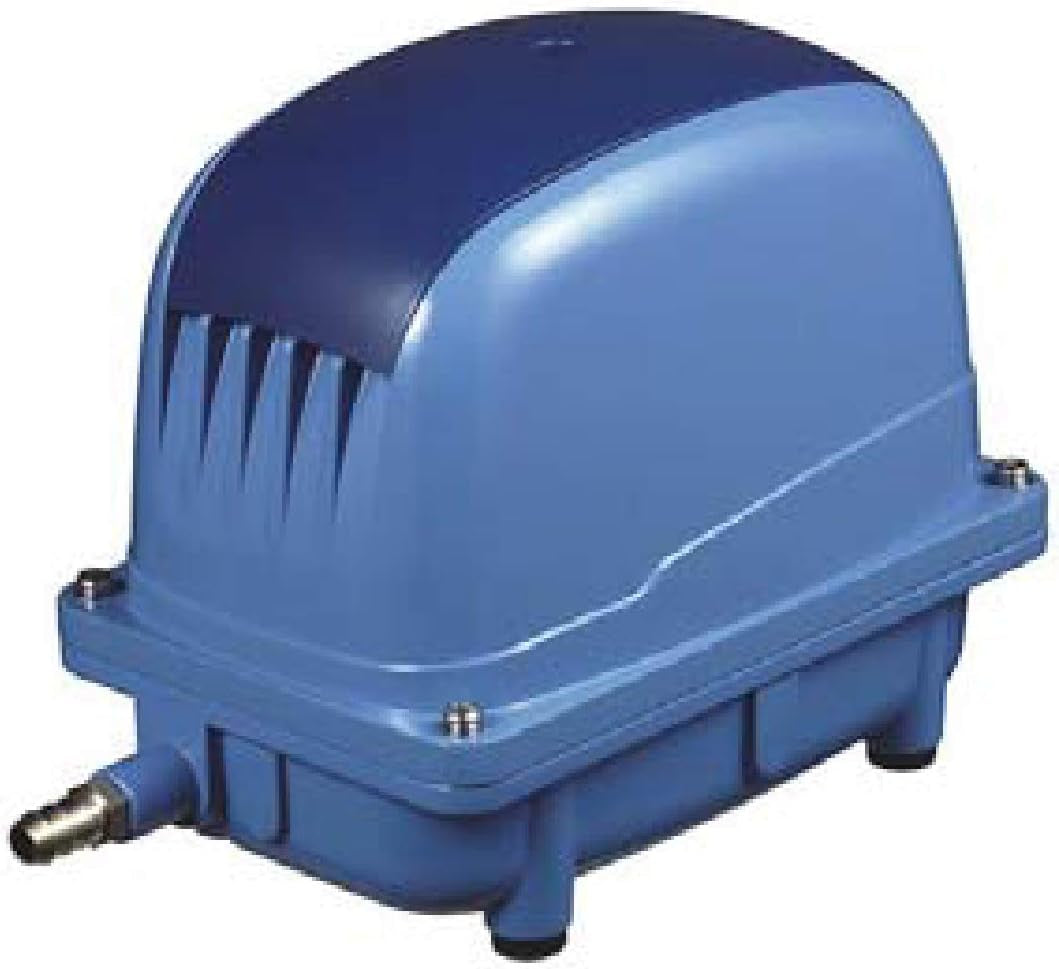 Pompă de aer AquaForte AP-35, 20 wați, presiune maximă 2,8 m, potrivită pentru piscine și iazuri de până la 18 m³, pești max. 15.000 litri, koi max. 7.500 litri, 2,7 kg, ieșire 16,5 mm