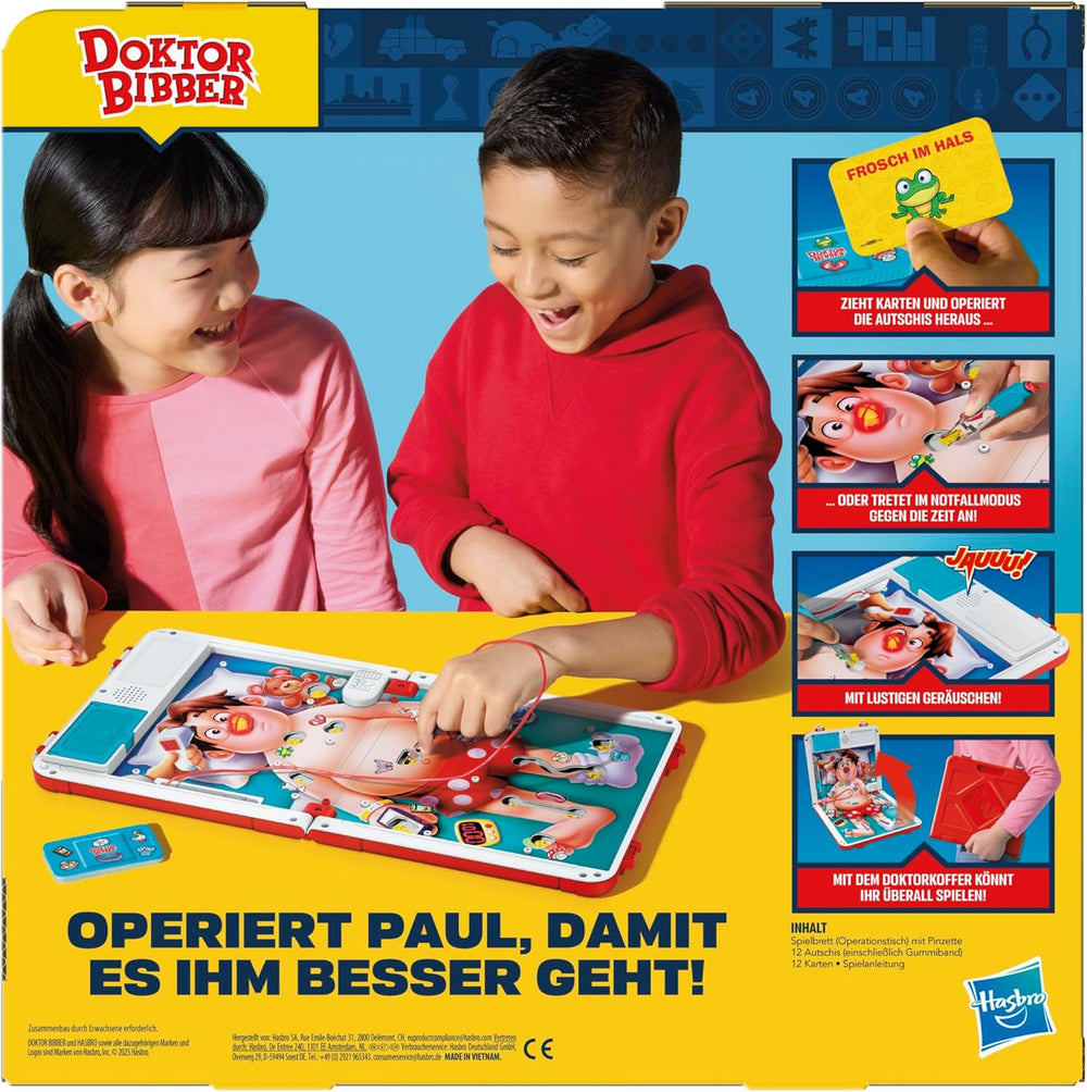 Joc electronic de societate Operation într-o cutie de transport