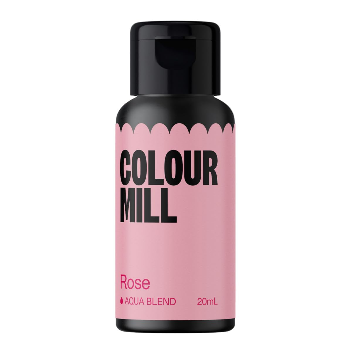 Colorant alimentar pe bază de apă Colour Mill Aqua Blend Burgundy - Foarte intens, concentrat, vegan - 20 ml