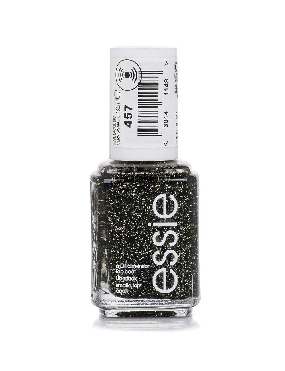 Essie Nagellack für farbintensive Fingernägel, Nr. 608 serene slate, Grau, 13,5 ml