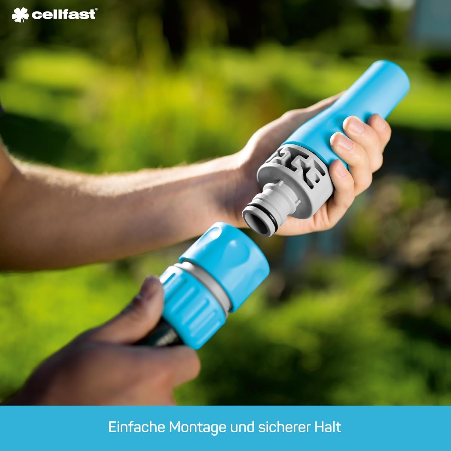 Conexiune Cellfast Basic, albastră, G3/4" (26,5 mm)