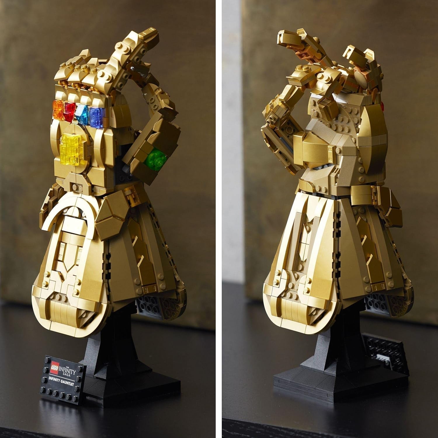 LEGO 76191 Marvel Super Heroes Infinity Glove, Set Avengers pentru adulți cu modelul mănușii lui Thanos de construit, articol pentru fani, cadou pentru bărbați, femei, ea și el Seturi de constructie Besuche den LEGO-Store