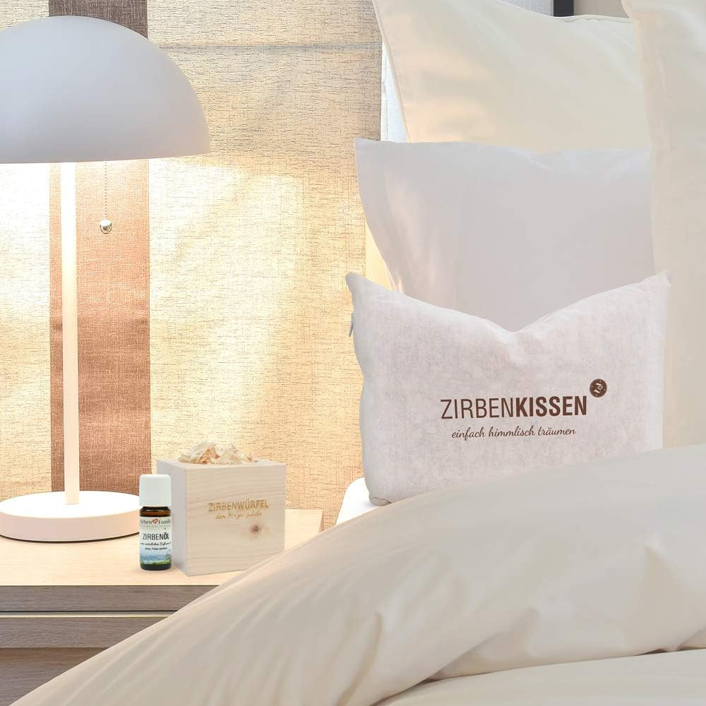 Familie de pin de piatră elvețiană Pernă de pin de piatră elvețiană Simply heavenly dreaming 30X20 cm, lemn, natural, 1 bucată (1 pachet) Perne standard Naty Shop