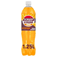 Schwip Schwap Zero Orange, băutură răcoritoare cu aromă de portocale, set 6 x 1,25 litri Bauturi fara alcool Naty Shop