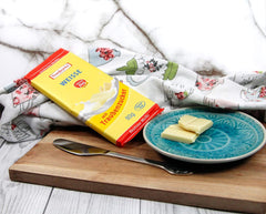 frankonia CHOCOLAT Ciocolată albă cu dextroză, fără lactoză și fără gluten, 80 g