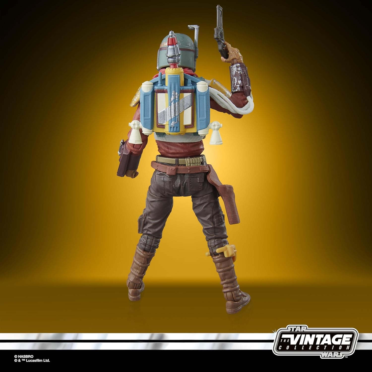 Star Wars Colecția Vintage Cobb Vanth (Armura Mandaloriană), Figura de acțiune Deluxe Zu Mandalorian, Scară 9,5 cm Action figures Naty Shop