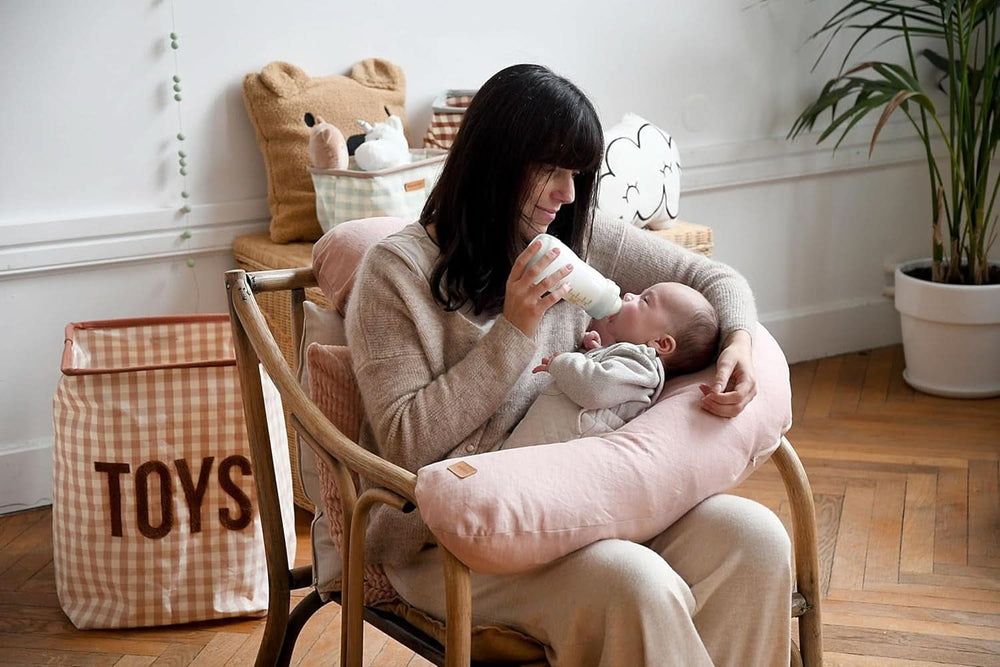 BÉABA, Big Flopsy, pernă multifuncțională pentru alăptat Accesorii Hrana si Alaptare Bebe Naty Shop