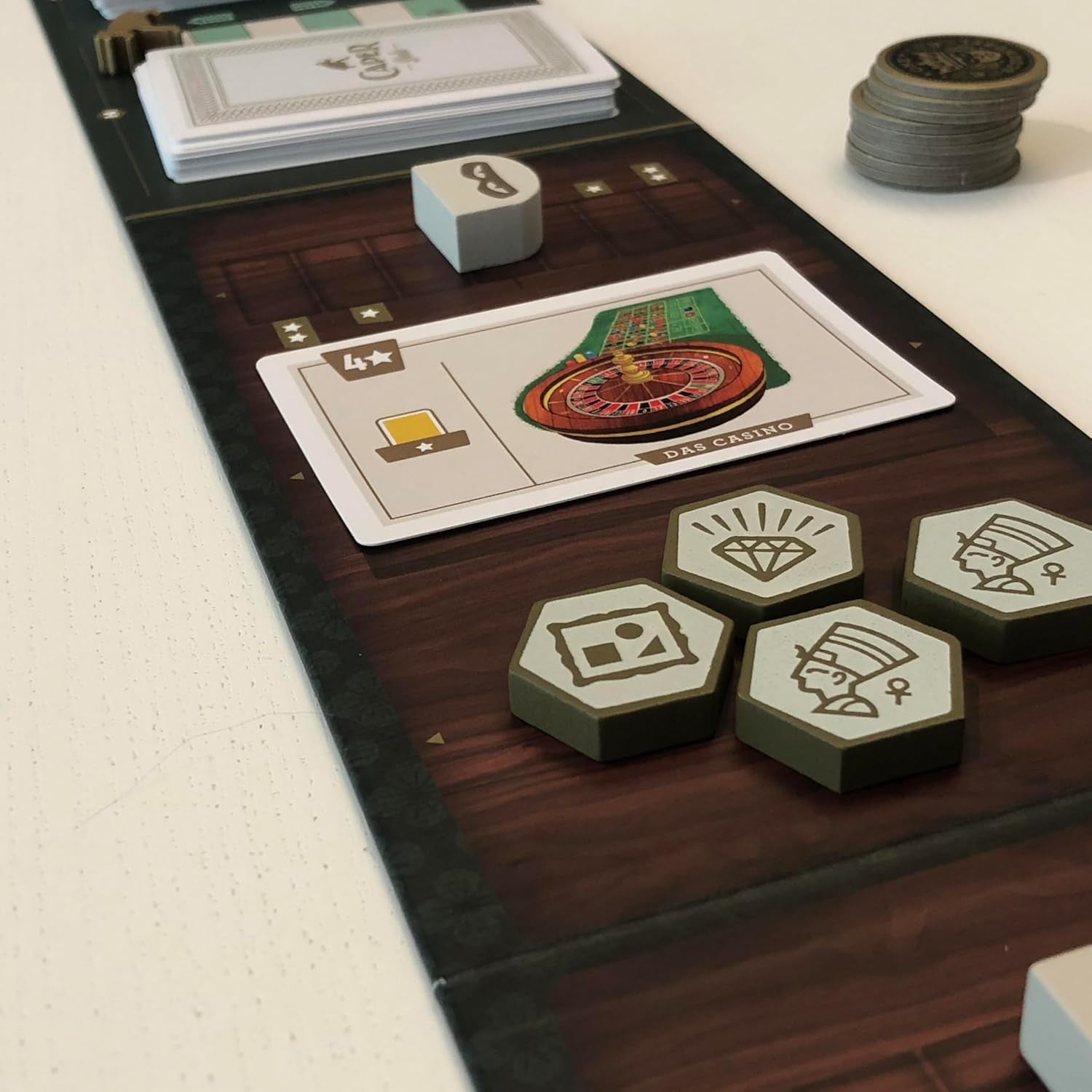 Jocuri Feuerland Spiele Caper Europe, 216 mm x 216 mm x 70 mm, Neutru/Clasic (Negru, Alb, Gri)