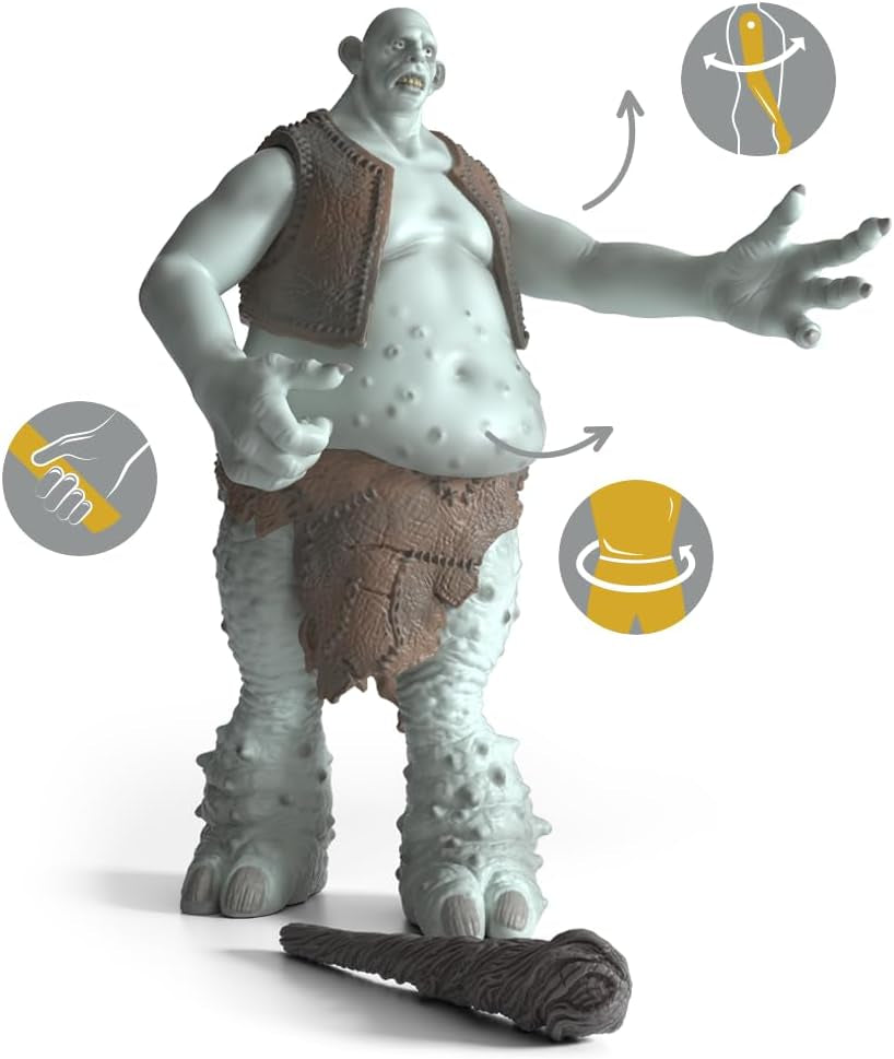 Schleich 13994 Troll, de la 6 ani, figurină HARRY POTTER, 16 X 16 X 18 cm Action figures Naty Shop