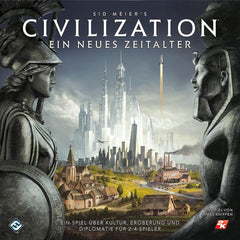 Fantasy Flight Games, Civilization: A New Age, Joc de bază, Joc pentru experți, Joc de societate, 2-4 jucători, Vârste 14+, 120+ minute, Germană
